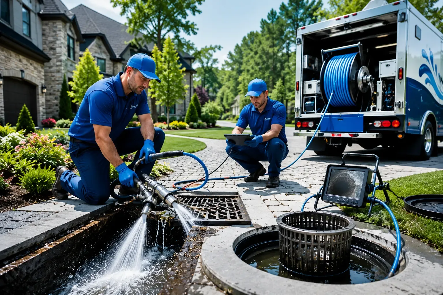 Local outdoor drain cleaning professionals in Sextonville, WI